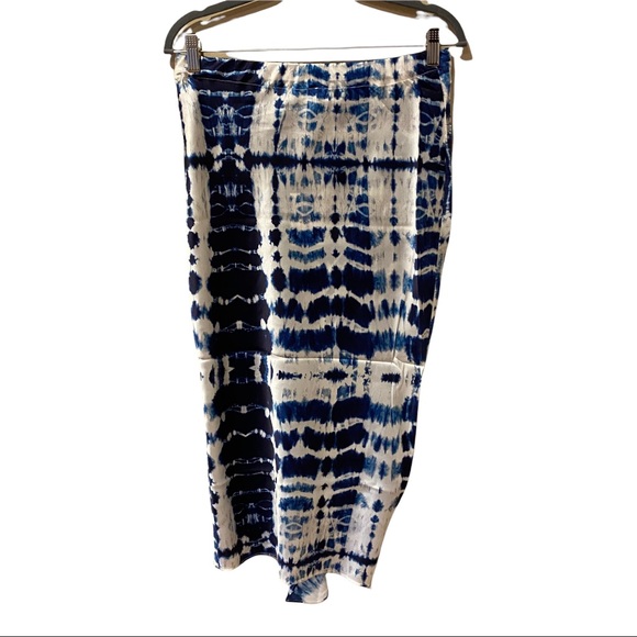 Generation Love Indigo Tie Dye Nia Silk Skirt (M) - Picture 5 of 13